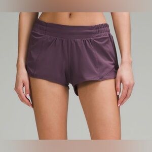 lululemon athletica Purple Hotty Hot Shorts